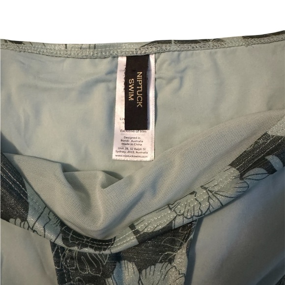 NipTuck Swim Floral Louise Bikini Multi-Fit Cup Support Mid-Rise Size 8 - Picture 6 of 8